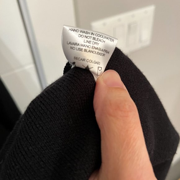 Tulip B Black Sweater Jacket - Picture 5 of 6